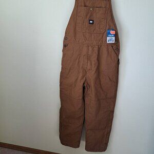 Polar King Insulated Duck Bib overalls Youth Size L New W Tags Read Description